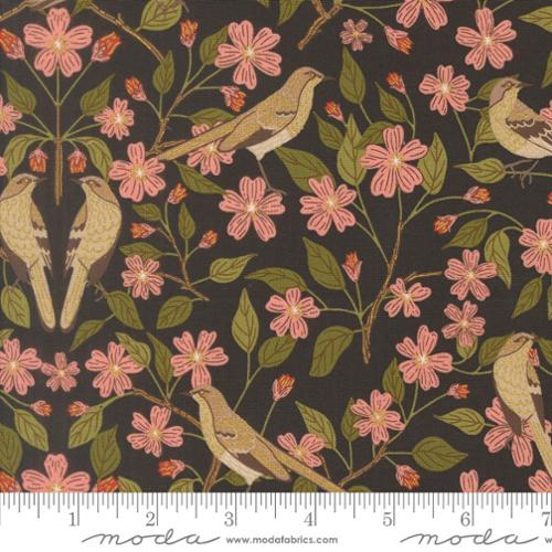 Ladybug Whimsy Metal Midnight 48441 18M Moda #1