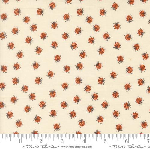 Ladybug Whimsy Metal Eggshell 48446 11M Moda #1