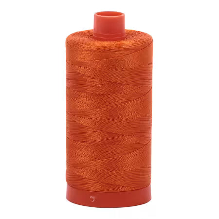 Aurifil Cotton Thread Solid 50wt 1422yds Orange 2235