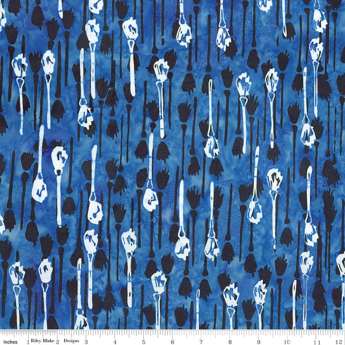 Batiks Whispering Hallows Dark Skies