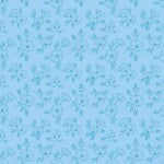 Golden Poppies Tonal Blue