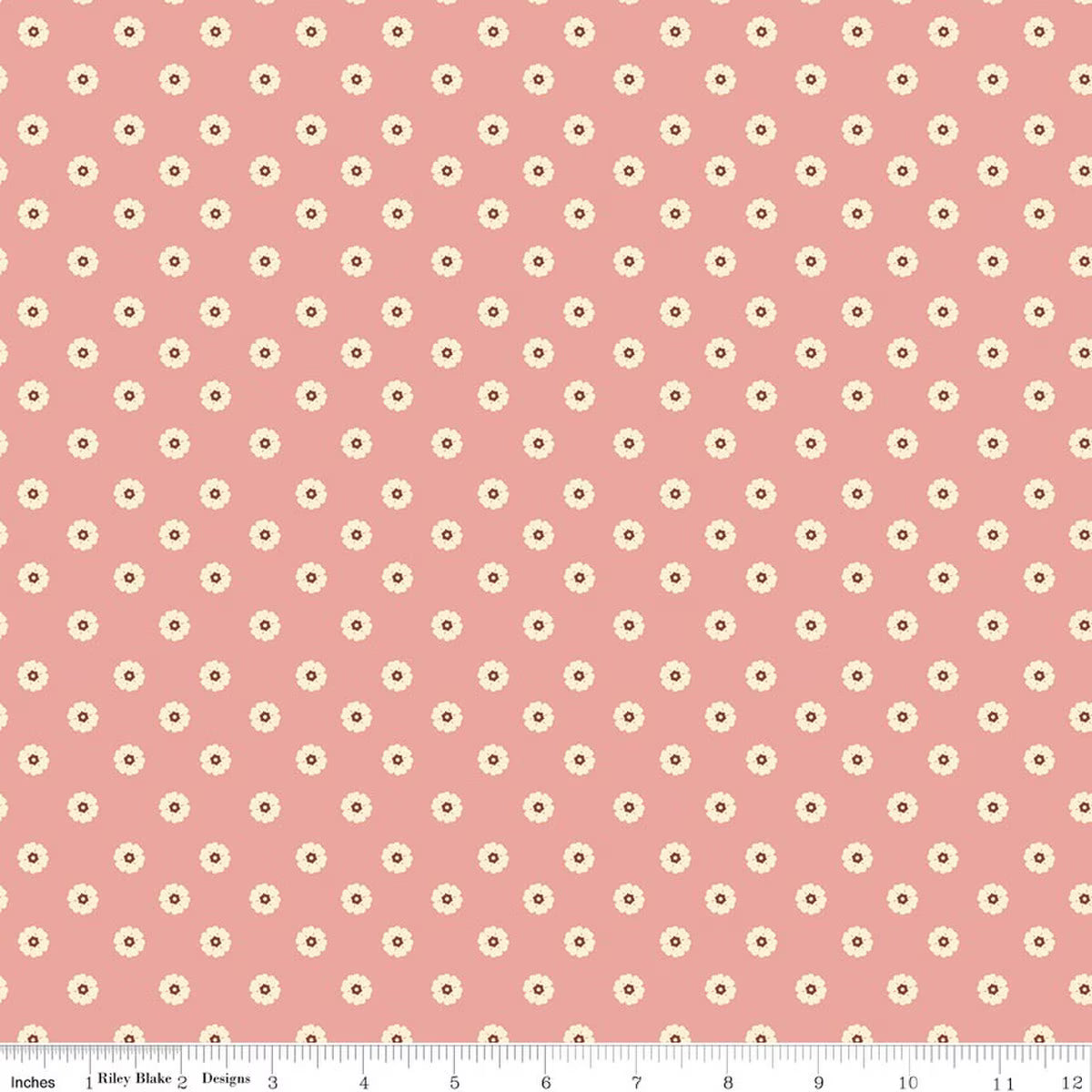 Cowgirl Flower Dots Pink SKU: C17486-PINK