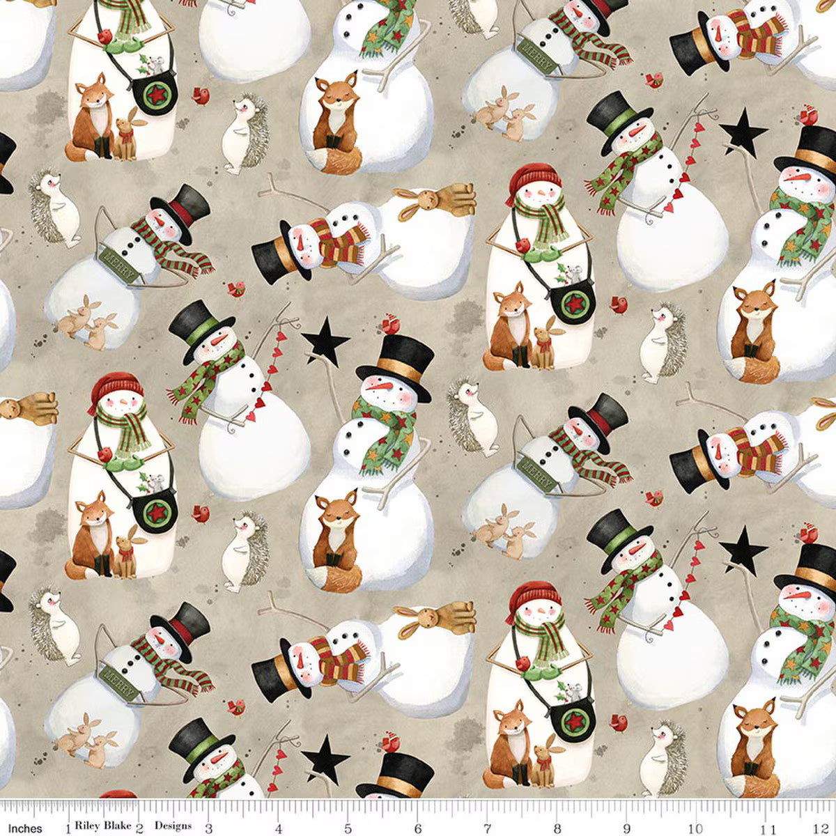 Northern Christmas Snowmen Neutral SKU: C17831-NEUTRAL