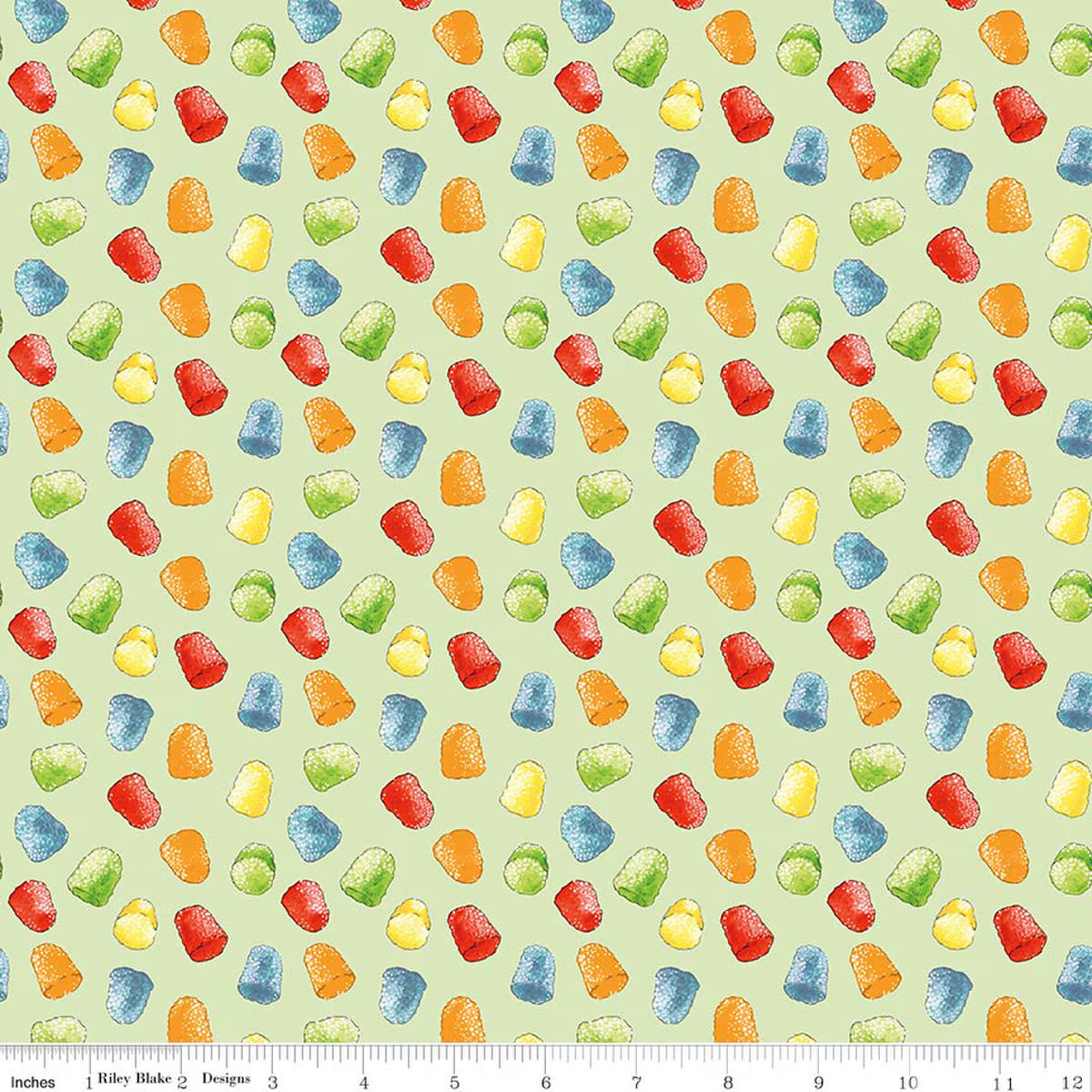 Gingerbread Gumdrops Green SKU: C17846-GREEN