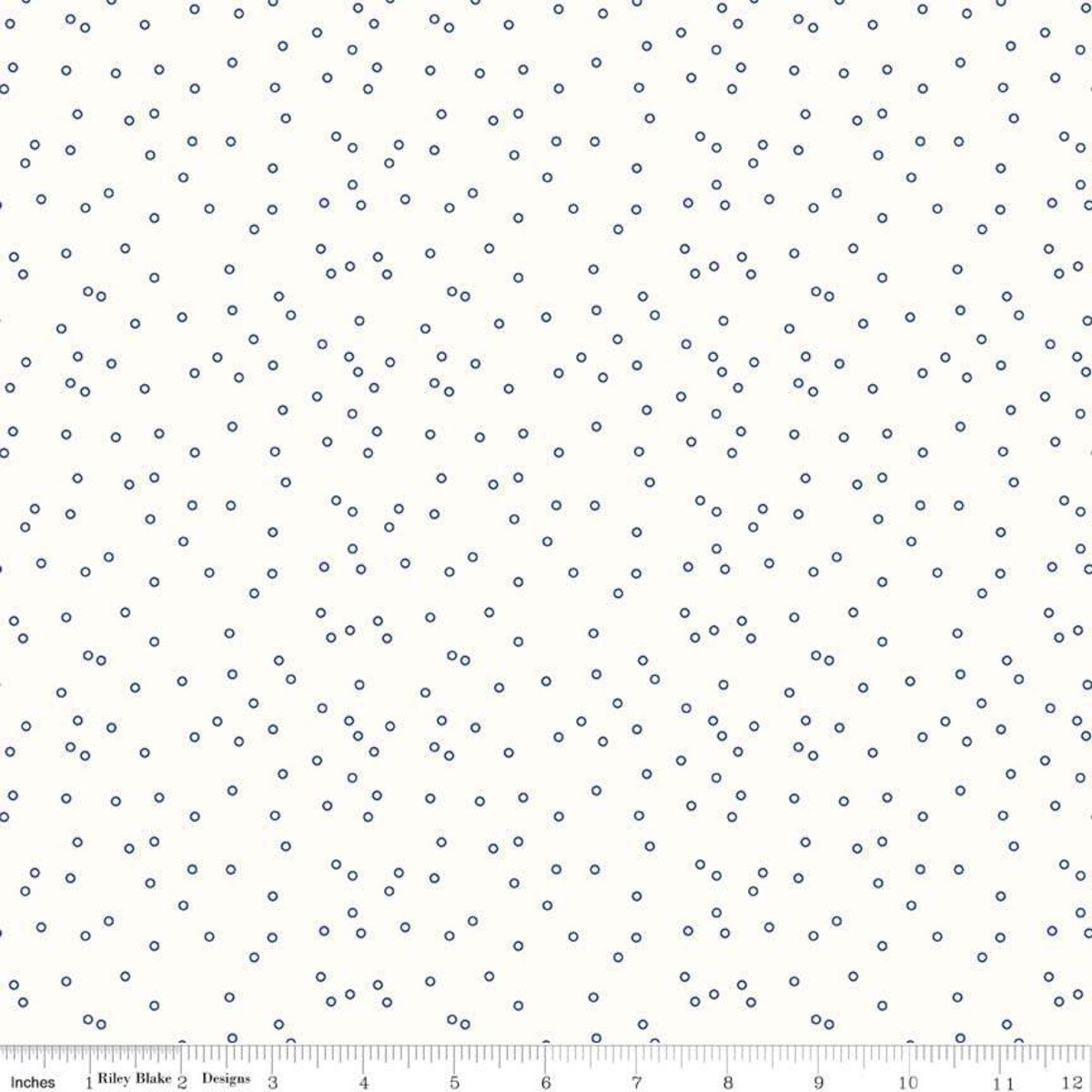 Bee Backgrounds Tiny Circle Blue SKU: C6384-BLUE