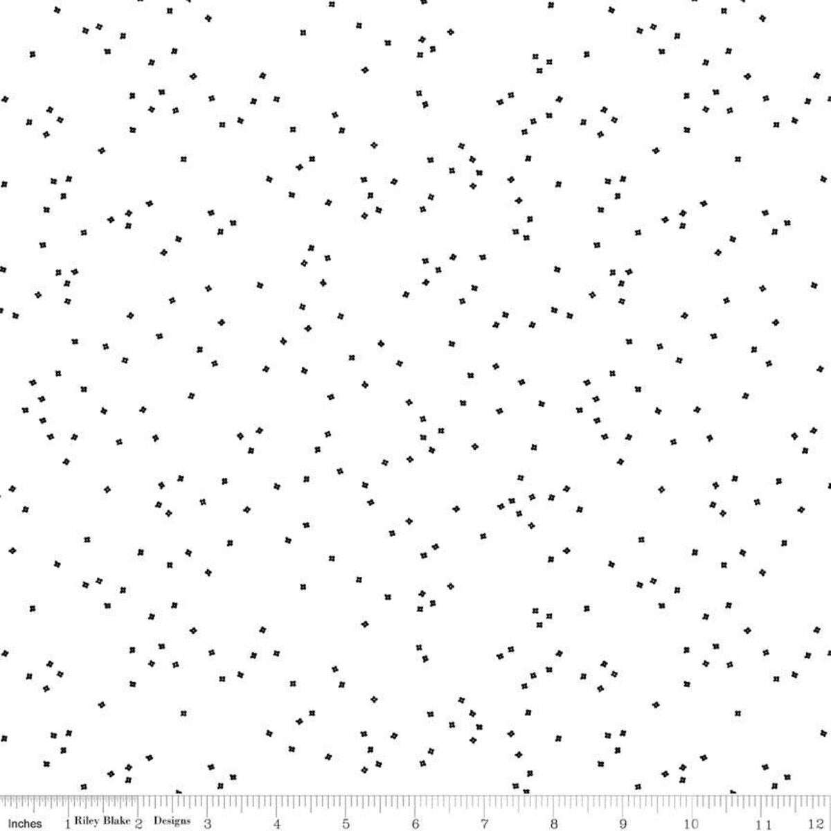 Blossom On White Black SKU: C730-BLACK