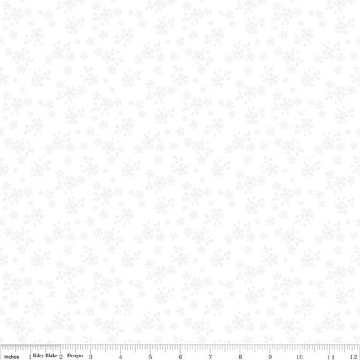 Calico Tone-on-Tone White SKU: C740-130 WHITE