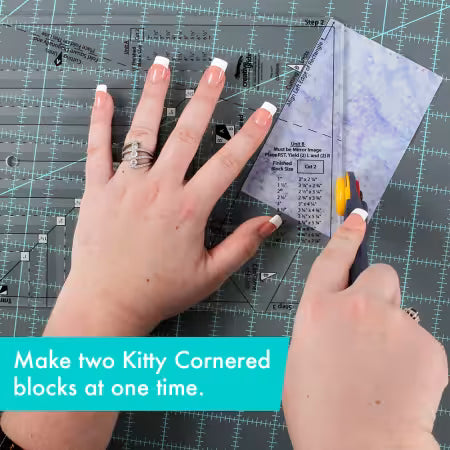 Creative Grids Kitty Cornered Ruler