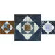 Creative Grids Square on Square Trim Tool 4in or 8in Finished Blocks Quilt Ruler # CGRJAW8