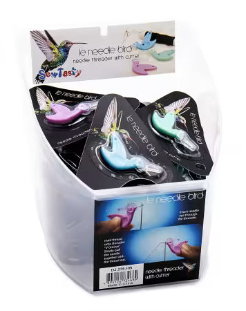 Hummingbird Needle Threader  # DJ236HB Colors: Blue, Green, Purple