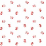 Designer Flannel Pixie Noel 2 Snow Globe White