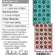 Sea Glass Individual 3-Yard Pattern # FC092625
