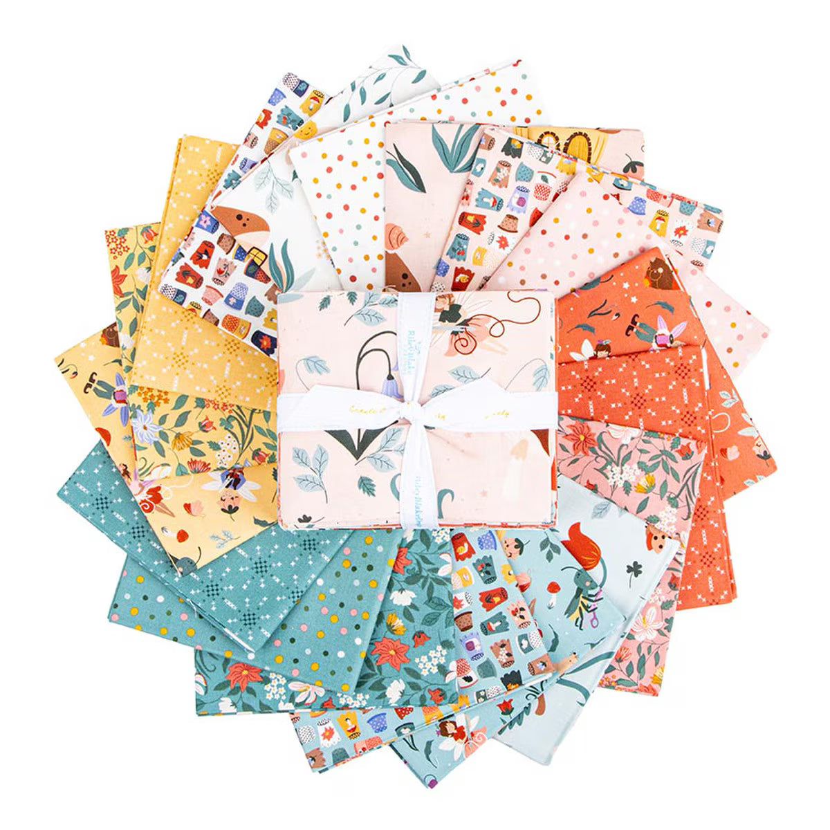 Thimbelina & the Sewing Fairies Fat Quarter Bundle, 18 Pcs.