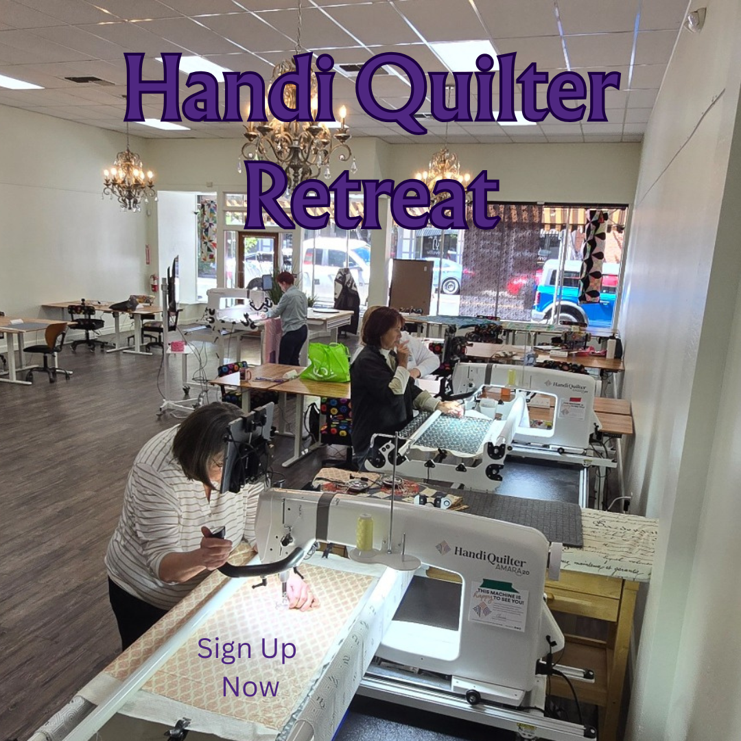 Handi Quilter Longarm Cuddle Quilted Bags Workshop