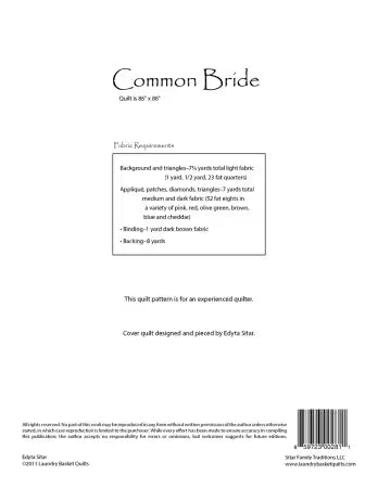 Common Bride # LBQ-0281-P