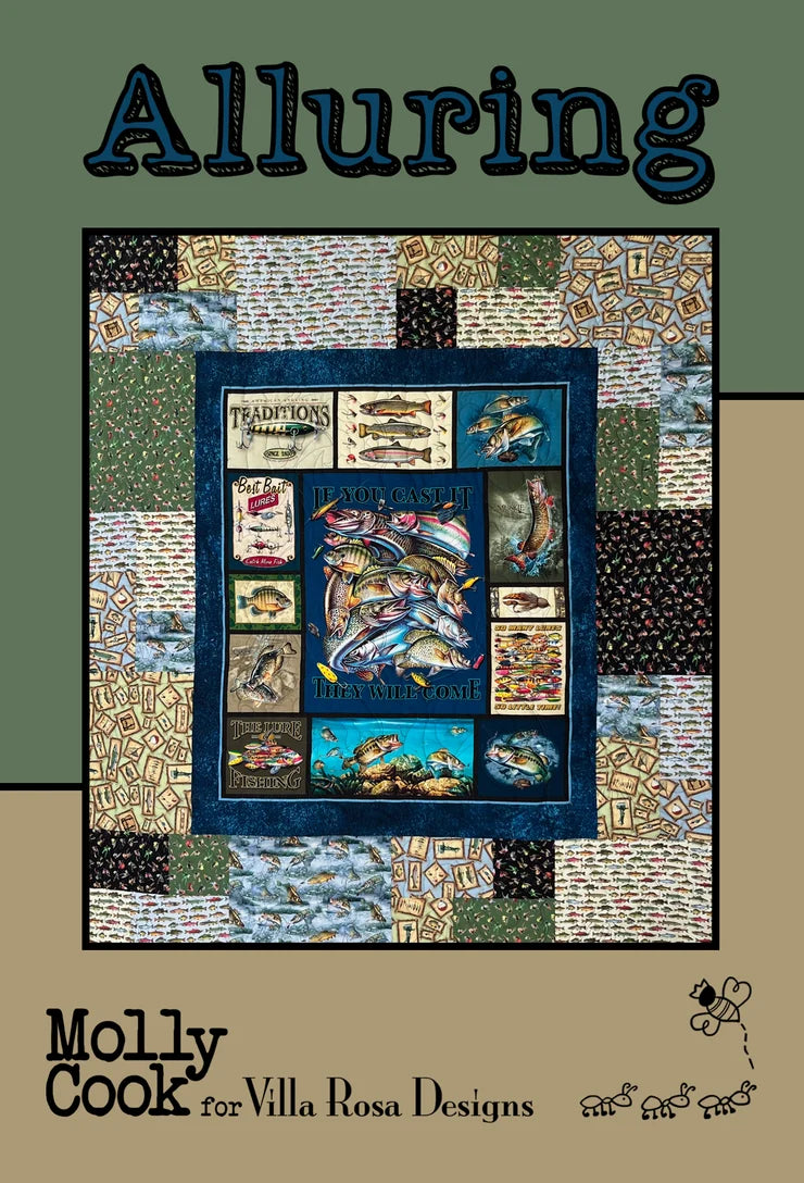 Villa Rosa Designs ALLURING 56"x63" Pattern