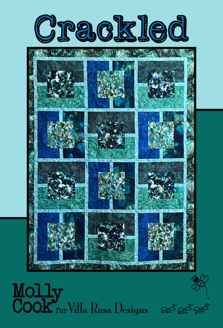Villa Rosa Designs CRACKLED 56"x71" Pattern
