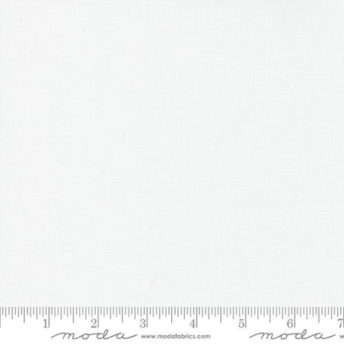 Bella Solids White Bleached 9900 98 Moda