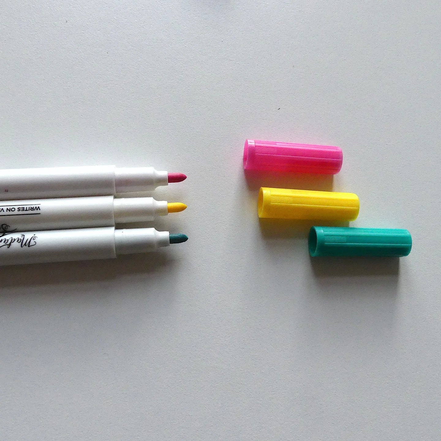 Permanent Fabric Markers - 12 colors in 1 set
