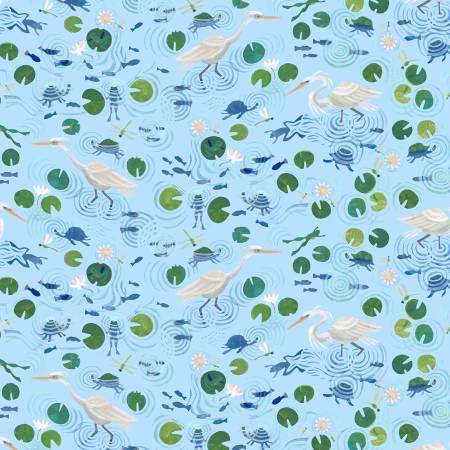 Pond Life - Azul || Adam Trest