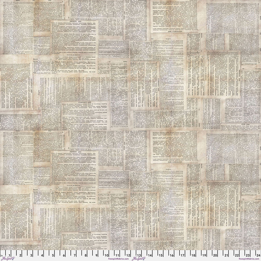 Dictionary - Neutral || Foundations Tim Holtz Eclectic Elements
