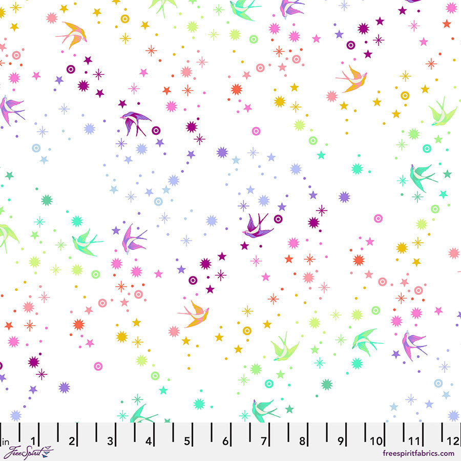 Fairy Dust - White || Tula's True Colors by Tula Pink
