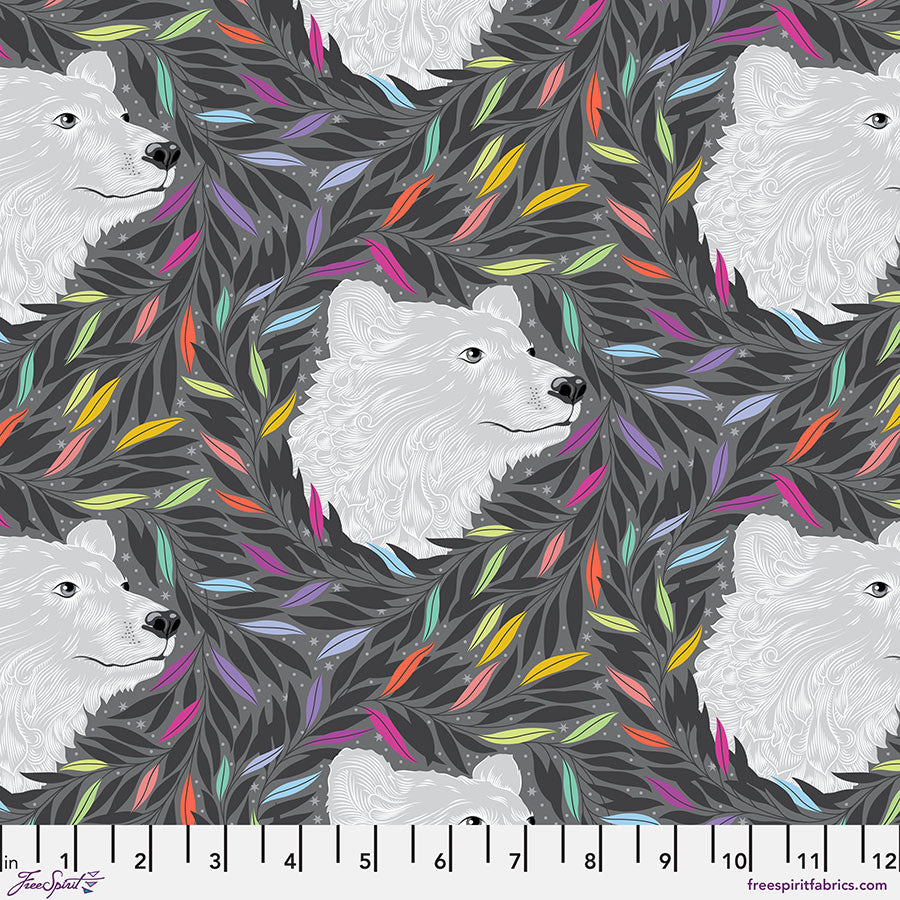Just Bearly - Carbon || Graywork by Tula Pink