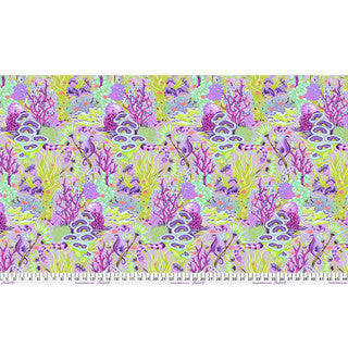 Reef What You Sew - Ultraviolet || Floral Reef Tula Pink