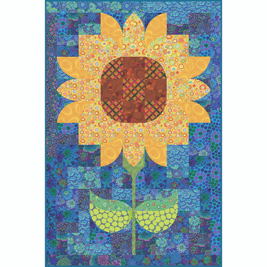 Posh Sunflower Kit || Posh Seasonal Club Kaffe Fassett Collective