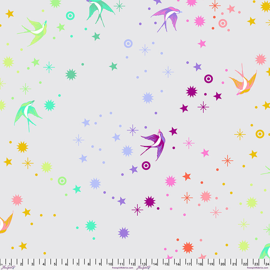 Backing Fabric - Fairy Dust XL - Whisper || Tula's True Colors Quilt Backs