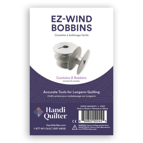 EZ-Wind Slotted M-Class Bobbins (Package of 8)