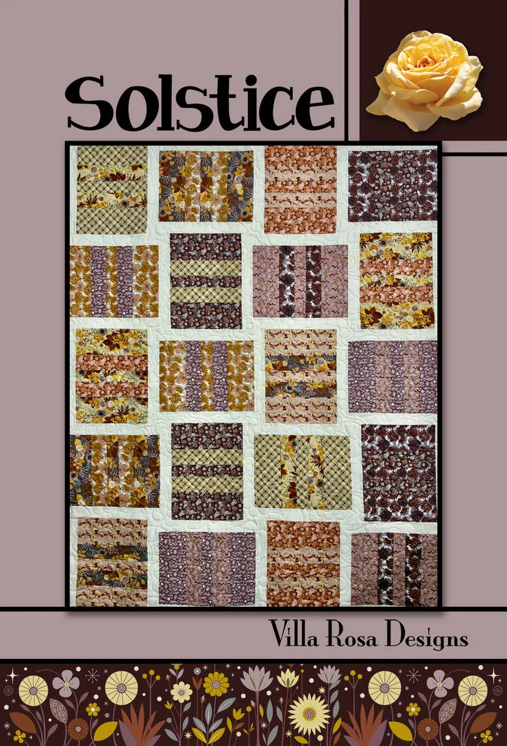 Villa Rosa Designs SOLSTICE 50"x62" Pattern