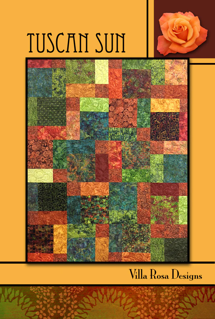 Villa Rosa Designs TUSCAN SUN 56"x70" Pattern