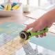 OLFA 45mm Quick-Change Rotary Cutter Lime # RTY2CLGR