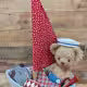 The Dory Boat: Fabric Toy Boat # SOTR-DORY