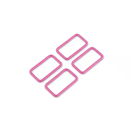 Four Tula Pink 1-1/2in Rectangle Rings