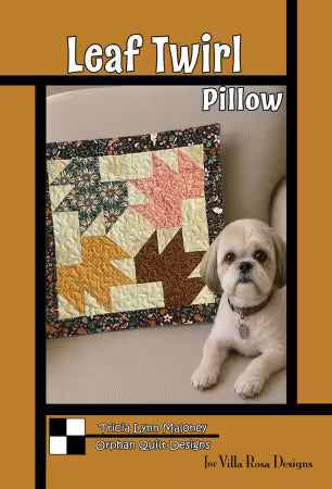 Leaf Twirl Pattern by Villa Rosa Designs