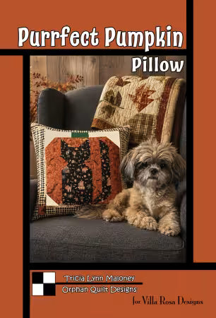 Purrfect Pumpkin Pattern by Villa Rosa Designs