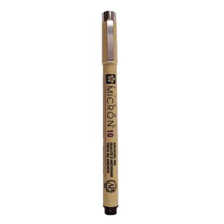 Pigma Micron 10 Pen 0.6mm Black # XSDK10-49