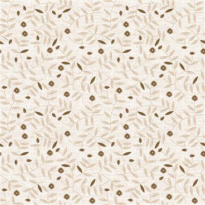 Verdure Folk Floral Y3488-61 Light Taupe