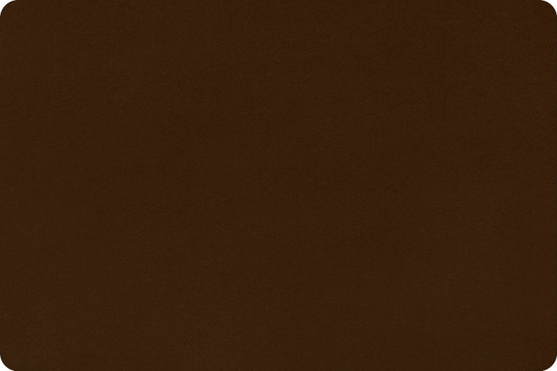 Brown Cuddle Solid 90in Wide