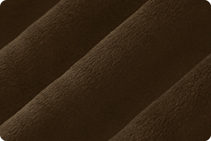 Brown Cuddle Solid 90in Wide