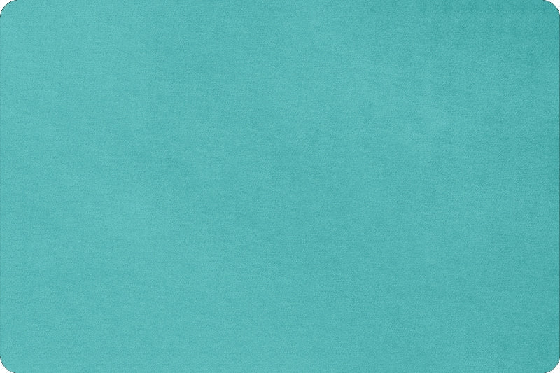 Solid Cuddle 60" Teal