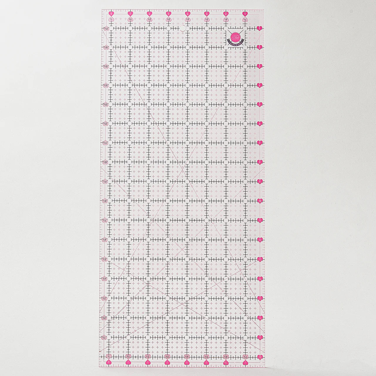 Tula Pink 8.5in x 18.5in Non Slip Deer Ruler