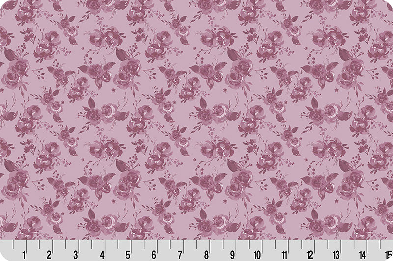 Woodrose Garden Tonal Quilting Cuddle