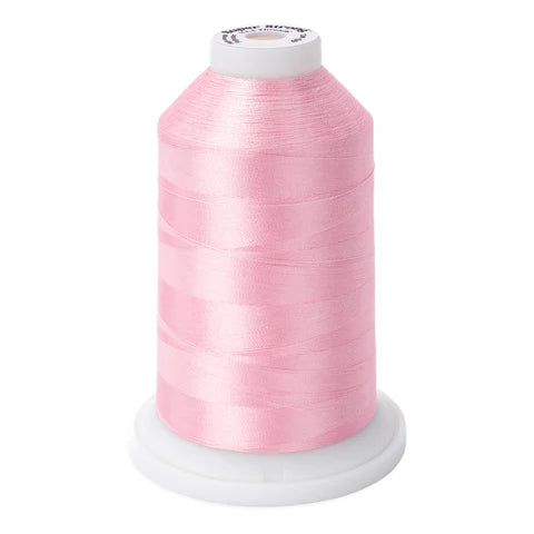 Yli Super Strong 40 wt. Poly Machine Quilting Thread Pink 8001