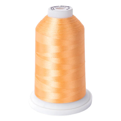 Yli Super Strong 40 wt. Poly Machine Quilting Thread Peach 8019