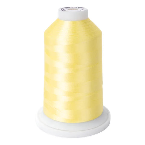 Yli Super Strong 40 wt. Poly Machine Quilting Thread Light Yellow 8025