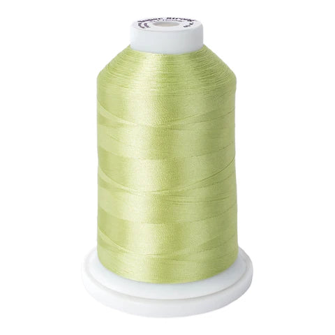Yli Super Strong 40 wt. Poly Machine Quilting Thread Light Green 8032