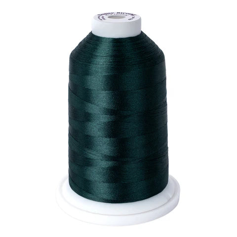 Yli Super Strong 40 wt. Poly Machine Quilting Thread Forest Green 8038